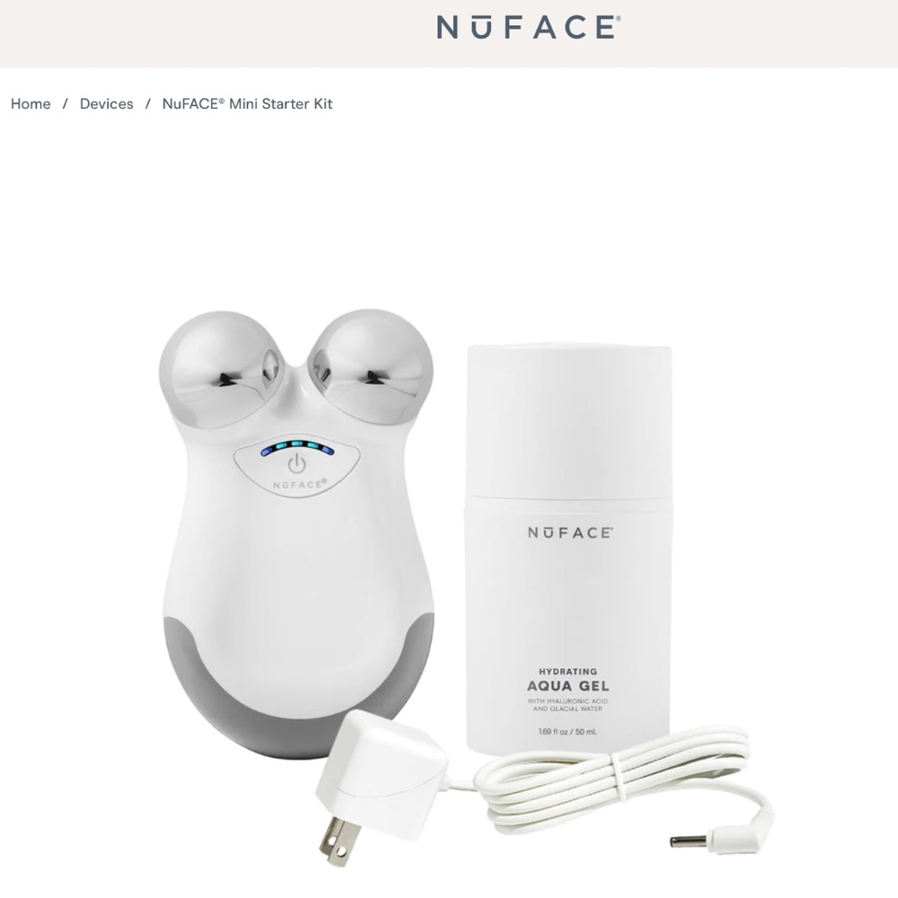 BRAND NEW / UNOPENED NUFACE mini facial toning device starter kit!